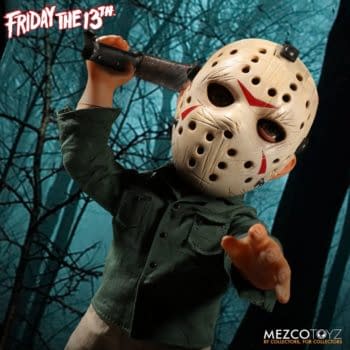 Mezco Toyz Debuts Mega Jason Friday The 13th Figure with Sound 