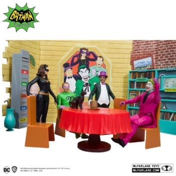 McFarlane Toys Debuts Batman 66’ Villian's Lair Playset
