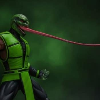 Mortal Kombat’s Reptile Receives Exclusive Storm Collectibles Figure