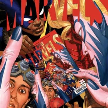 Cover image for THE MARVELS #11 ALEX ROSS COVER