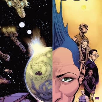 The cover to Kepler, a sci-fi graphic novel by David Duchovny and Phillip Sevy from Dark Horse Books