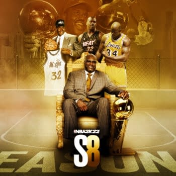 Shaquille O'Neal Takes Center Court In NBA 2K22 Season 8