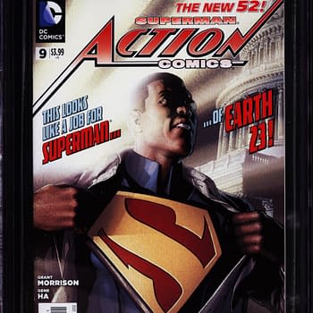 Superman Fans Should Grab New 52 Action Comics #9 Up for Auction