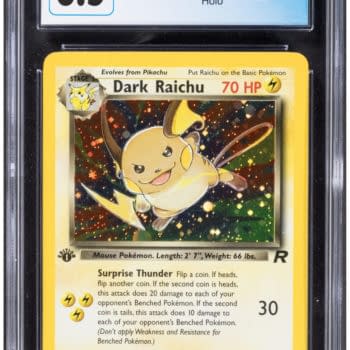 Pokémon TCG - 1st Edition Dark Raichu Auctioning At Heritage