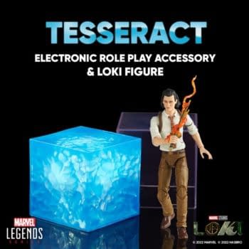 Marvel Legends Replica Tesseract and Loki Figure Set Debuts by Hasbro