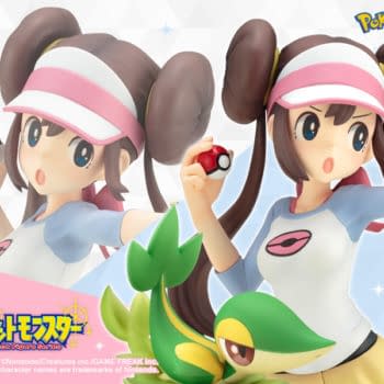 Kotobukiya Unveils Pokemon Rosa and Snivy ARTFX J Statue 