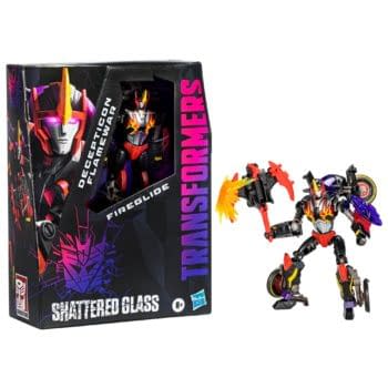 Transformers: Shattered Glass Flamewar & Fireglide Arrive from Hasbro