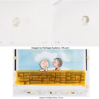 Peanuts: The Charlie Brown & Snoopy Show Production Cel Hits Auction