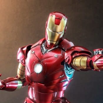 Iron Man Mark III Armor Makes a Superhero Landing at Hot Toys