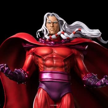 Magneto Continues Xavier’s Legacy with New Iron Studios AoA Statue 