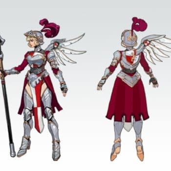 Mercy Receives New Royal Knight Outfit In Overwatch