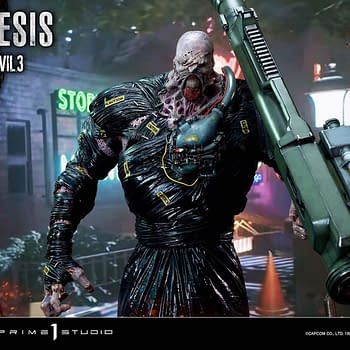 Resident Evils Nemesis is Out For Blood with Prime 1 Studio