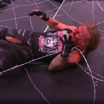 Chris Jericho Wins Bloody Barbed Wire Match at Fyter Fest Week 2