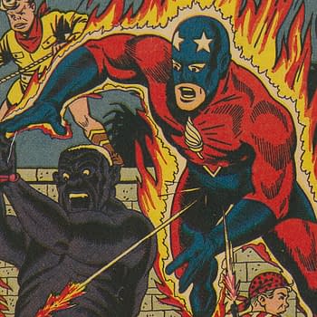 All-New Comics #8 Alex Schomburg cover (Family Comics/Harvey Publications, 1944)