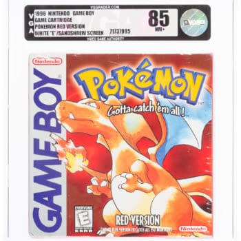 Pokémon Red - Graded "Sandshrew Version" For Auction At Heritage