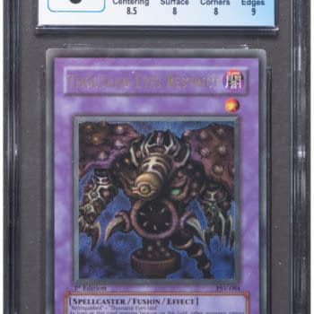 Yu-Gi-Oh! Graded Thousand-Eyes Restrict Up For Auction At Heritage