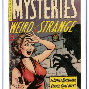 The Pre-Code Horror of Superior Comics Title Mysteries, Up for Auction
