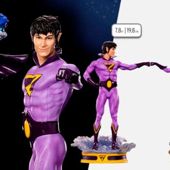 Wonder Twins Power Activate with Iron Studios New Exclusive Statues