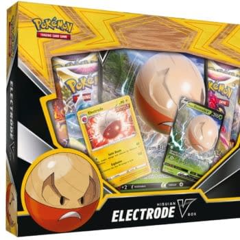 Pokémon TCG Reveals Artwork for Hisuian Electrode V Box