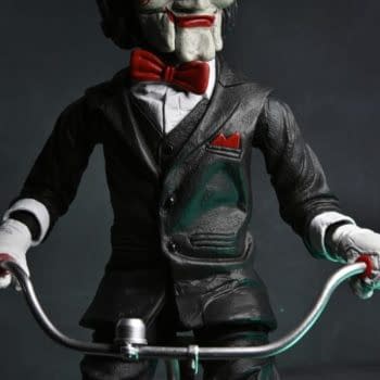 SAW Icon Billy The Puppet W/Trike Coming From NECA