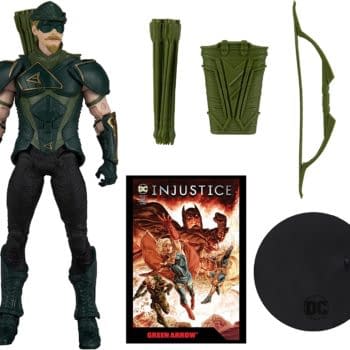 Green Arrow Take His Shot with New Injustice 2 Figure from McFarlane 