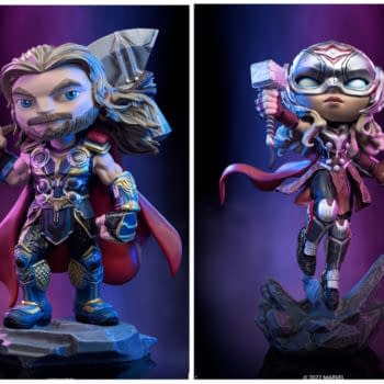 Thunder Strikes Twice with New Thor: Love and Thunder MiniCo Statues