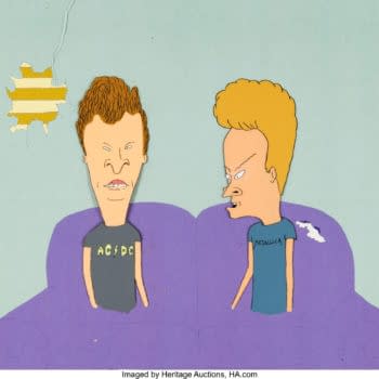 Beavis and Butt-Head Slouch Again In This Behind-the-Scenes Cel
