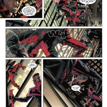 Interior preview page from MILES MORALES: SPIDER-MAN #41 TAURIN CLARKE COVER