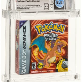 Pokémon FireRed Version For Nintendo GBA For Auction At Heritage