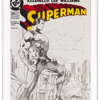 Superman Strikes An Iconic Pose On Jim Lee Cover At Heritage Auctions