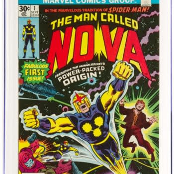 Nova #1 CGC Copy Taking Bids At Heritage Auctions Today