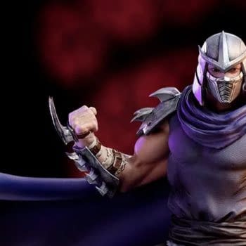 Shredder Wants the Teenage Mutant Ninja Turtles with New Iron Studios Statue 