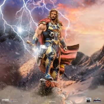 Love and Thunder Thor Get Shockingly Detailed Iron Studios Statue 