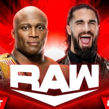 WWE Raw match graphic: Bobby Lashley vs. Seth Rollins for the US Championship