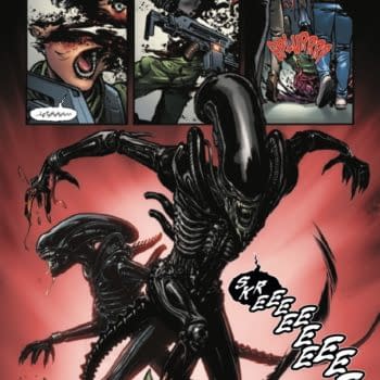 Interior preview page from ALIEN #1 BJORN BARENDS COVER