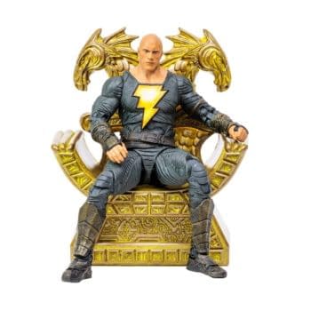 Black Adam Sit On His Throne with New McFarlane Toys Deluxe Figure 