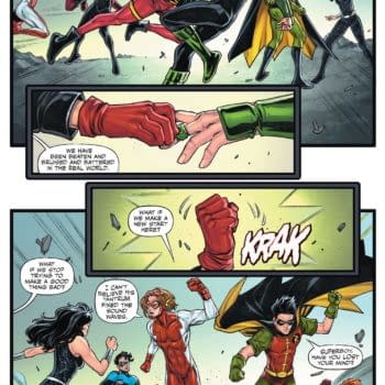 Interior preview page from Dark Crisis: Young Justice #4