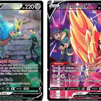 Cards of Pokémon TCG: Astral Radiance Part 52: Zacian & Zamazenta