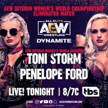 Toni Storm vs. Penelope Ford Added to Tonight's Episode AEW Dynamite