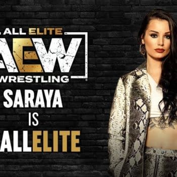 Tony Khan posted the Saraya is All Elite graphic to make things official