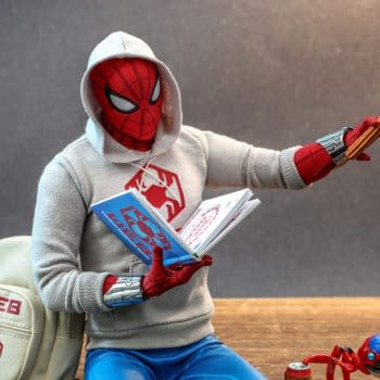 Hot Toys Reveals D23 Avengers Campus Spider-Man 1/6 Scale Figure 