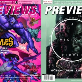 Disney's Gargoyles & A Vicious Circle On Next Week's Previews Cover