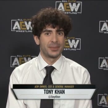 Tony Khan appears on AEW Dynamite to address the World Championship and Trios Championship situation.