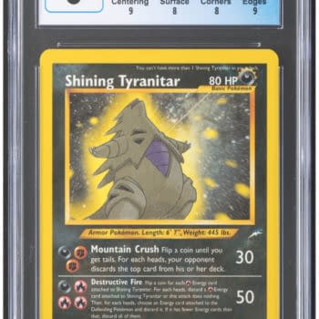 Pokémon TCG: Shining Tyranitar Card Auction At Heritage Auctions