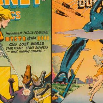 Planet Comics #38, 48 (Fiction House, 1945, 1947)