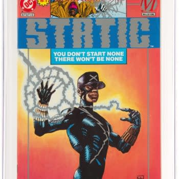The Rarest, Most Valuable, First Appearance Of Static Shock