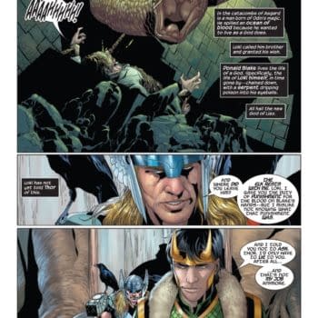 Interior preview page from THOR #27 NIC KLEIN COVER