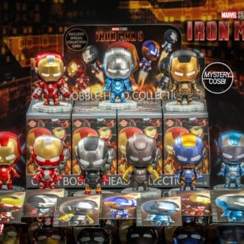 Iron Man Hall of Armor Cosbi Series 3 Debuts at Hot Toys