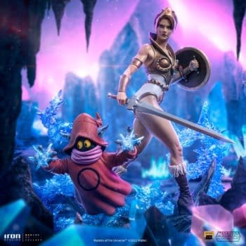 Masters of the Universe Teela and Orko Save the Day with Iron Studios 