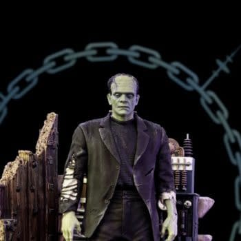 Universal Monsters Frankenstein is Alive Once More with Iron Studios 